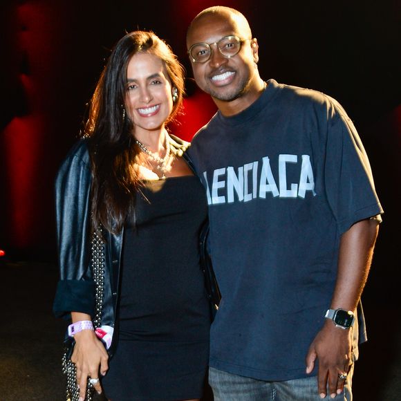 Carol Peixinho e Thiaguinho sobre gravidez: ‘Prontos pra viver o maior amor do mundo! Nosso amor transbordou e agora somos 3!’