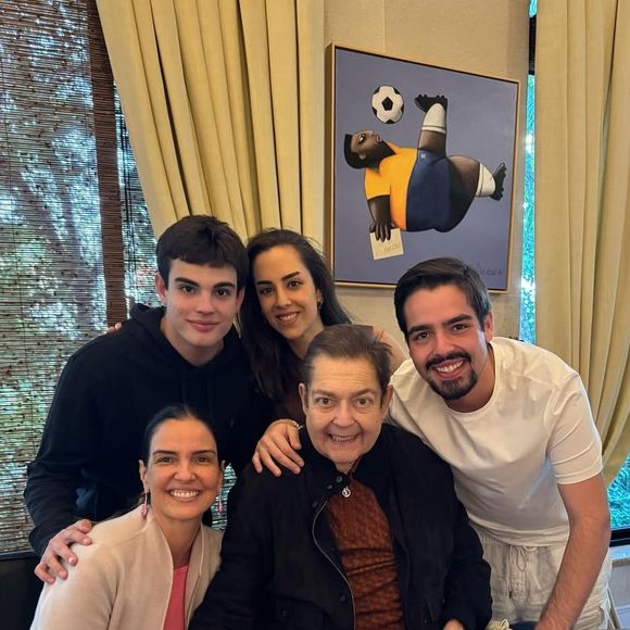 João Guilherme Silva é um dos filhos do apresentador Faustão, aposentado devido aos transplantes de coração e rim