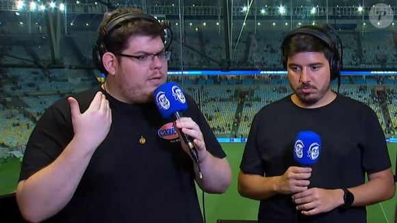 CazéTV é um canal de transmissão esportiva. Casimiro é maior rosto do canal