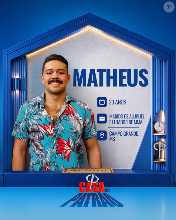 ‘Casa do Patrão’: Matheus foi apresentado como ‘marido de aluguel e lutador de MMA'