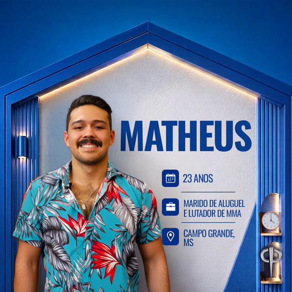 ‘Casa do Patrão’: Matheus foi apresentado como ‘marido de aluguel e lutador de MMA'