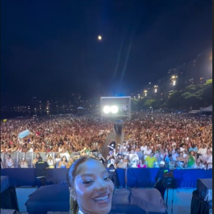 Ludmilla vira alvo de questionamento jurídico após cantar 'Verdinha' no Réveillon de Niterói, que reuniu mais de 700 mil pessoas