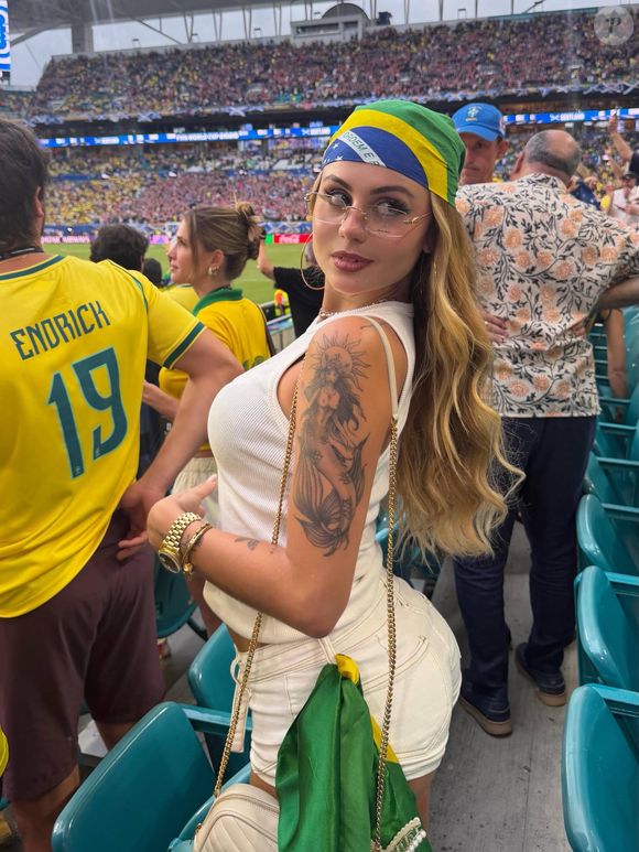 O nome de Lara Jucah ganhou destaque após ser associado a Zé Felipe. A influenciadora acumula milhões de seguidores e tem marca própria de moda praia