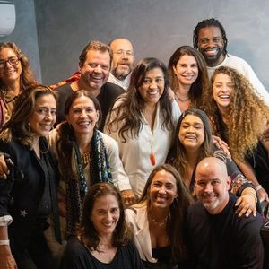 Preta Gil e ex-marido, Otávio Muller, tinham um bom relacionamento. Ele tem bastante orgulho do filho, Francisco Gil.