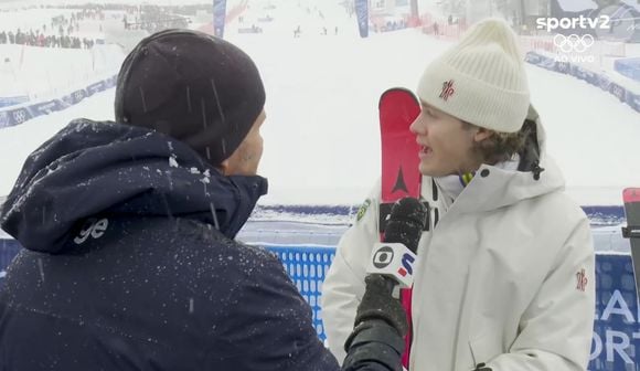 Lucas Pinheiro sofreu queda durante etapa slalom nos Jogos Olímpicos de Inverno 2026, dois dias após ganhar medalha inédita para o Brasil: 'Eu não estava concentrado na técnica, estava esquiando com intensidade'