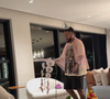 Para alegar a filha, Neymar encarnou uma 'fadinha mágica' e interpretou uma música para Mavie