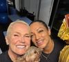 Xuxa Meneghel conta com a ajuda da personal trainer Vanessa Barbosa para melhorar seu desempenho nos treinos