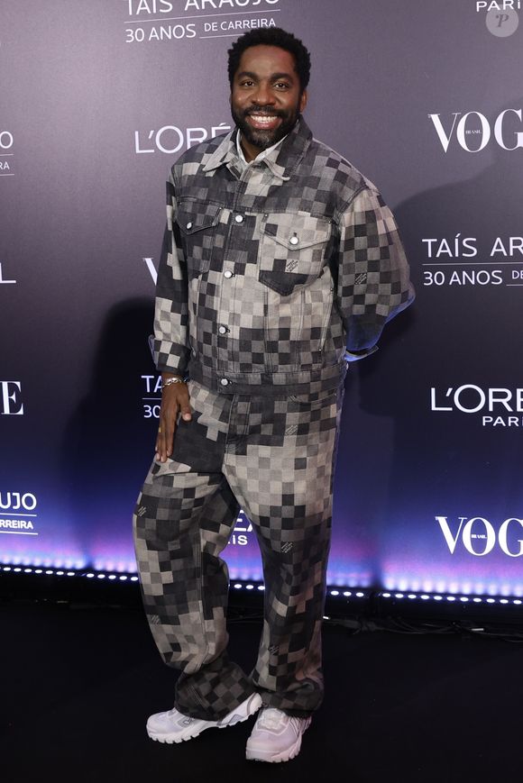 Lázaro Ramos comemorou os 30 anos de carreira de Taís Araújo