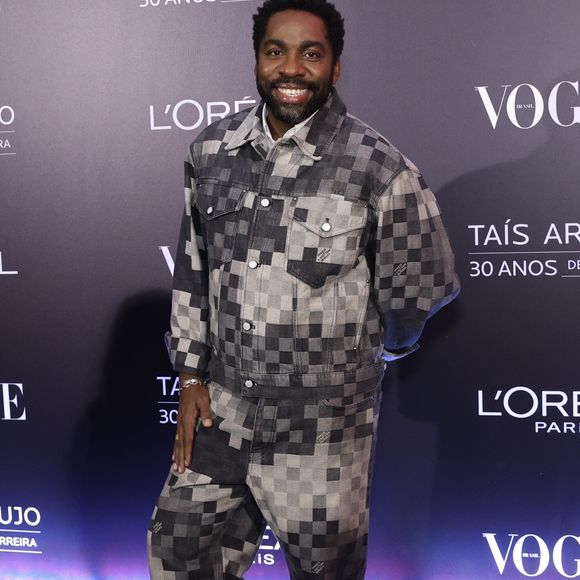 Lázaro Ramos comemorou os 30 anos de carreira de Taís Araújo