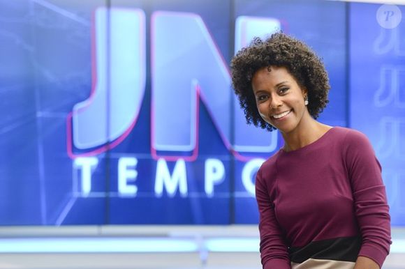 Maju Coutinho nunca tinha visto William Bonner pessoalmente. A jornalista comandava a previsão do tempo em São Paulo, enquanto o telejornal é gravado na capital carioca