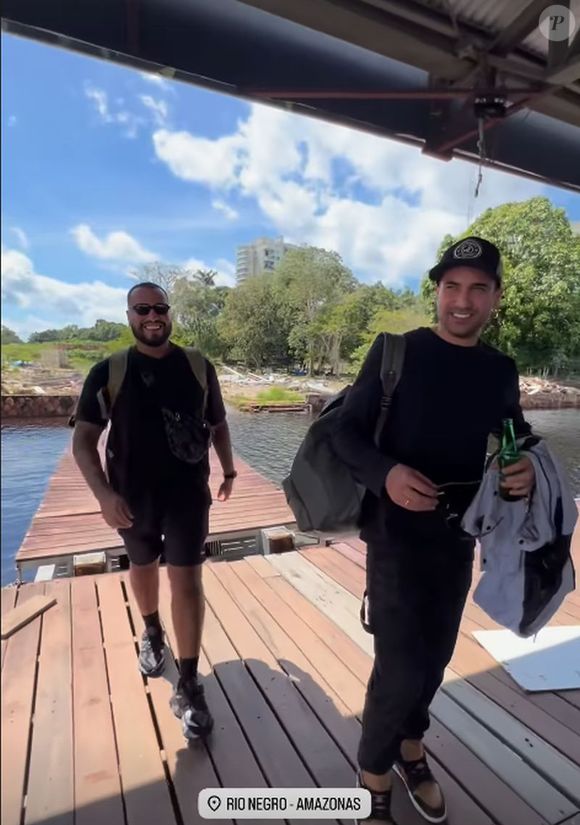 Lexa e Tati Machado viajaram com os respectivos namorados