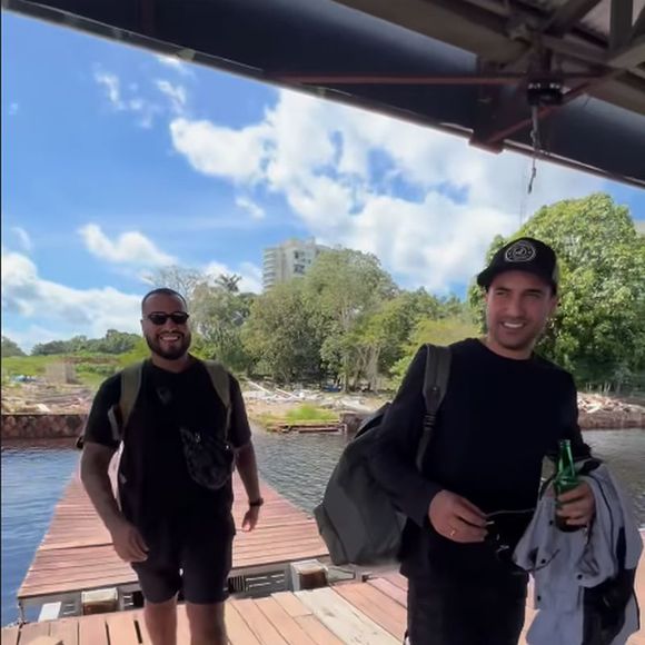 Lexa e Tati Machado viajaram com os respectivos namorados