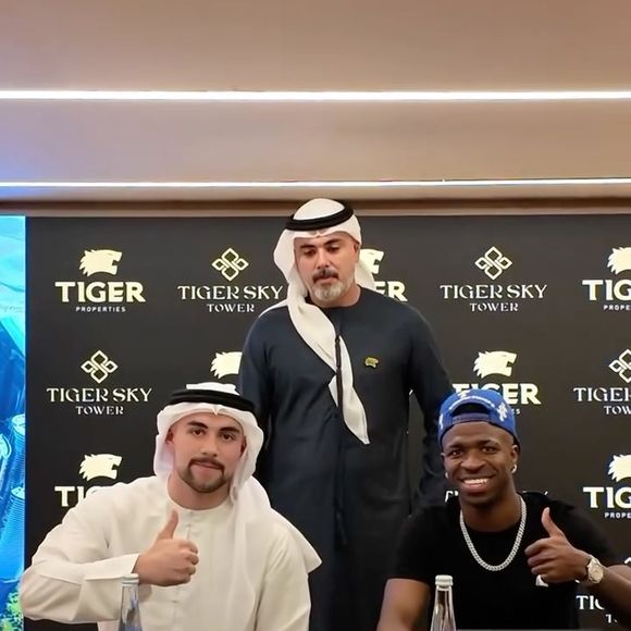 Vini Jr. fechou um negócio multimilionário e adquiriu uma cobertura em Dubai