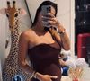 Bia Miranda está grávida de oito meses de Maysha, sua segunda filha - fruto do relacionamento com Gato Preto