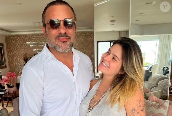 Viih Tube e o pai, Fabiano Moraes, confirmaram reconciliação em abril deste ano