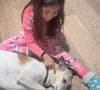 Sabrina Sato grávida: apresentadora flagrou a filha, Zoe, contando ao pet que ele terá um tio ou tia