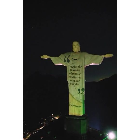 Projeção no Cristo Redentor em homenagem ao Papa Francisco repercute na web; internautas reagem ao gesto de fé e solidariedade.