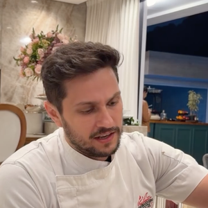 Festa de Simone Mendes também teve mini hambúrgueres feitos com churrasco, que foram elogiados pelo influenciador