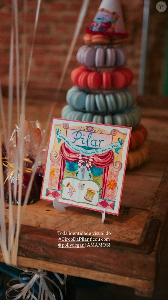 Detalhes da festa de aniversário de Pilar, filha de Fernanda Paes Leme e Victor Sampaio