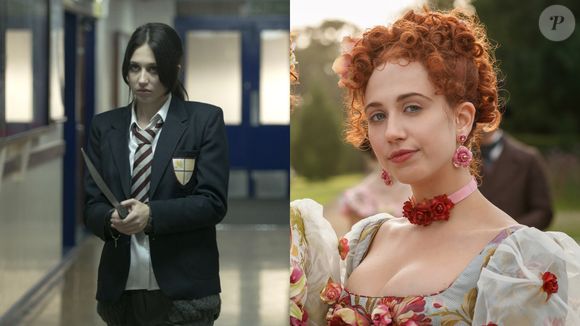 Harriet Cains deu seus primeiros passos na carreira artística em 'In The Flesh', em 2013. Hoje ruiva em 'Bridgerton', ela está bem diferente
