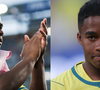 Endrick comemora a vitória da Seleção Brasileira sobre a Escócia e celebra sua primeira Copa do Mundo