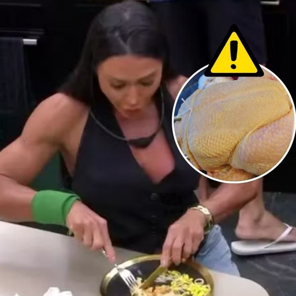 'BBB 25': Entenda os riscos de ingerir frango cru na alimentação.