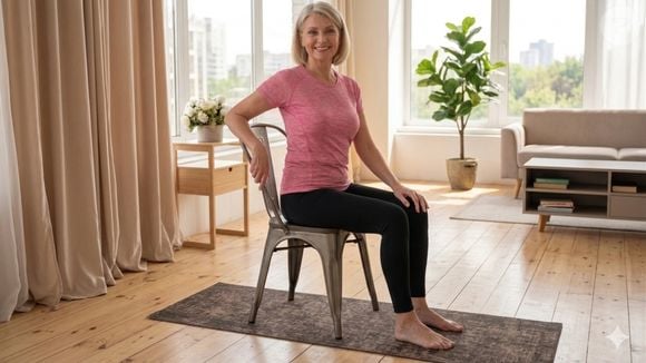 O Pilates na cadeira é uma excelente opção de baixo impacto para pessoas com mais de 60 anos