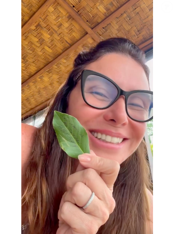 "Muito sucesso nos nossos trabalhos, confia, feliz ano novo", disse Giovanna Antonelli