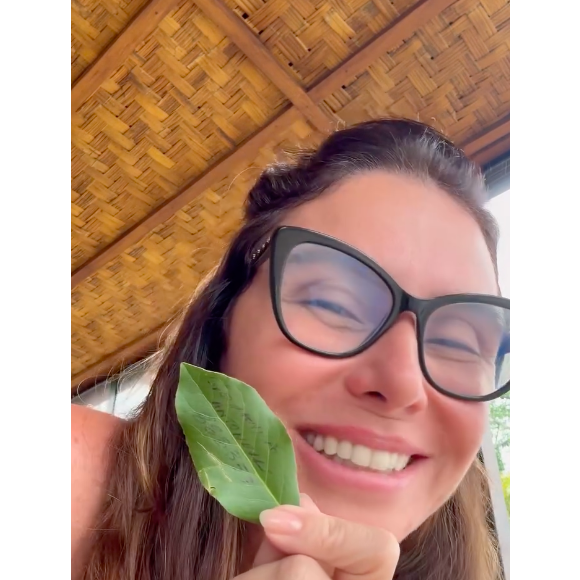 "Muito sucesso nos nossos trabalhos, confia, feliz ano novo", disse Giovanna Antonelli