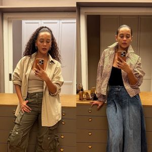 Taís Araujo ama calças oversized em produções