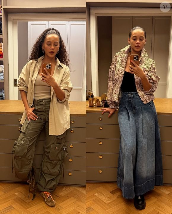Taís Araujo ama calças oversized em produções