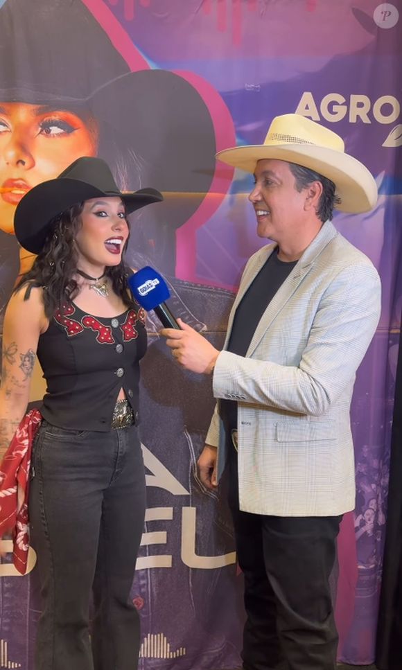 Ana Castela tentou desconversar sobre Zé Felipe