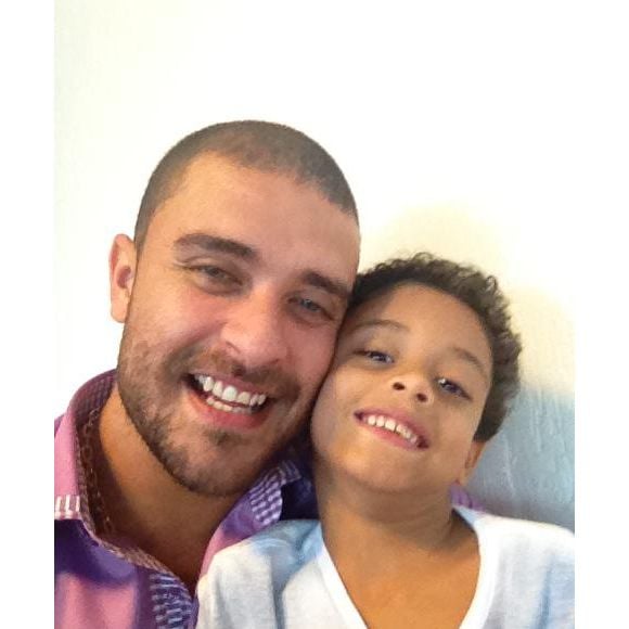 Diogo Nogueira tem um filho, Davi Nogueira, fruto de seu antigo casamento com Milena Nogueira