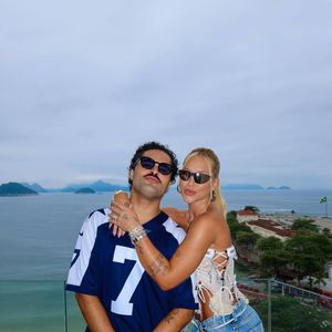 Lucas Guedez também foi com Virgínia Fonseca ao NFL