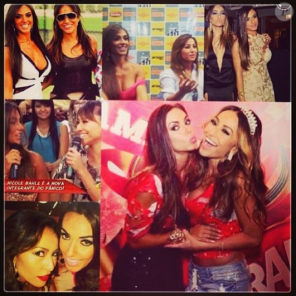 Sabrina Sato lembrou os tempos em que trabalho com Nicole Bahls no programa 'Pânico'