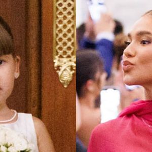 Daminha em fuga! Filha de Virginia corre do altar em casamento, e influencer passa por imprevisto com vestido em festa