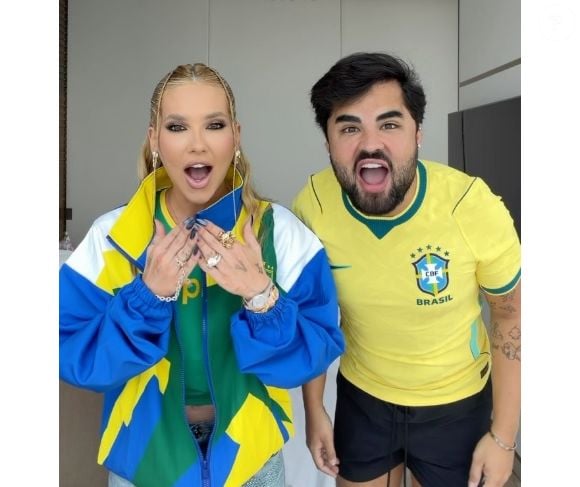 Lucas Guedez contou que pode voltar aos EUA para novas gravações de quadro da Copa 2026 no 'Domingão', da Globo, ao lado de Virginia Fonseca