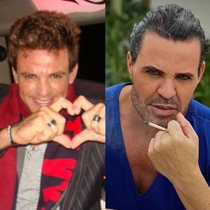Antes e depois de Eduardo Costa: veja 38 fotos da mudança radical do sertanejo - com direito a careca, cabelão e emagrecimento de 25 kg