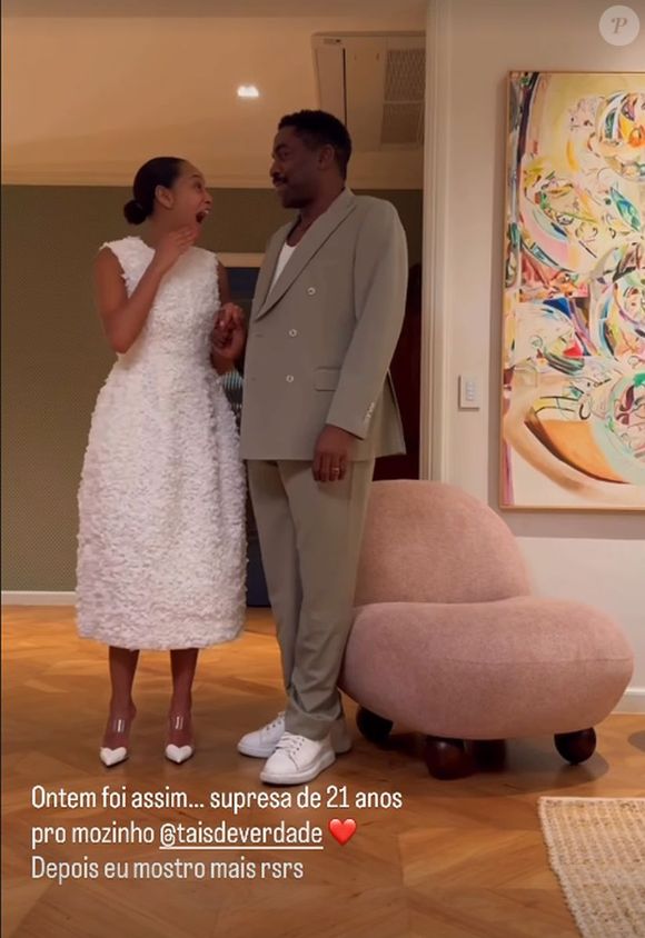 Taís Araújo se derreteu por Lázaro Ramos