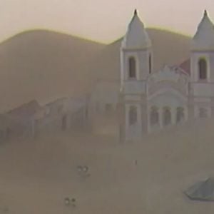 Qual é o fim de Santana do Agreste na novela 'Tieta'? Após saída de Tieta (Betty Faria), cidade sofre com tempestade de areia