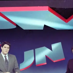 William Bonner dividia a bancada com Lillian Witte Fibe quando estreou