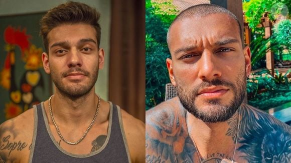 Antes e depois de Lucas Lucco: galã da Globo em 'Malhação', o cantor sertanejo causou muito com sua harmonização, e depois desfez os preenchimentos