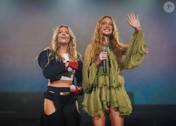 Marina Ruy Barbosa surpreende fãs de Luísa Sonza e canta 'Chico' em show da cantora em SP. Vídeo!