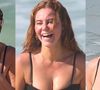 Paolla Oliveira, de maiô invertido, se refresca em praia do Rio no feriado da Sexta-feira Santa, 3 de abril de 2026