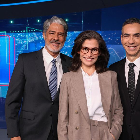 César Tralli substituiu William Bonner no ‘Jornal Nacional’