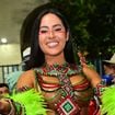 'Marcas da guerra': Isabelle Nogueira impressiona com machucados pelo corpo causados por fantasia em desfile da Grande Rio