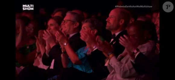 Príncipe William reagiu de forma espontânea ao clássico Garota de Ipanema na voz de Anitta e Gilberto Gil durante o Earthshot Prize