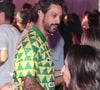 Tiago Maia, apontado como suposto affair de Ivete Sangalo, chamou atenção ao surgir no evento com camiseta escrita “Mainha” nas costas em homenagem à cantora