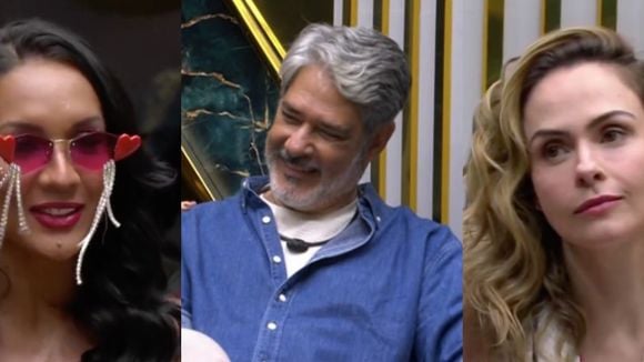 William Bonner no 'BBB 26' e 'Sincerinho' pegando fogo com bate-boca: dinâmica do reality termina entre ofensas de rivais; veja escolhas de cada participante