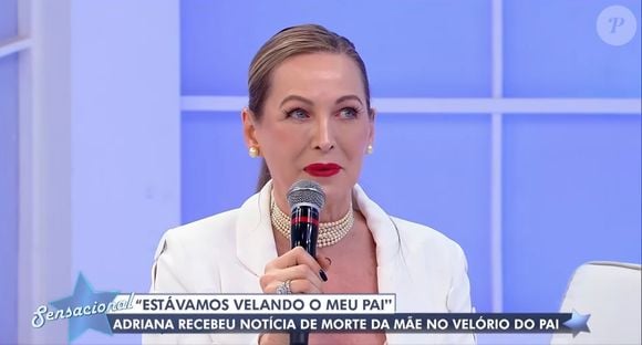 Ex-integrante do Banana Split e ex-apresentadora do SBT, Adriana Colin sofreu duro golpe na vida pessoal com mortes do pai e da mãe no mesmo dia, em julho de 2012: 'Um não ver a morte do outro não foi um presente para eles?'